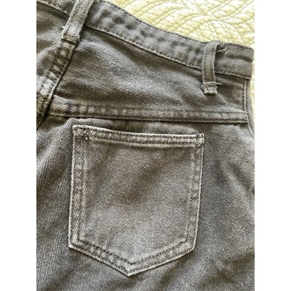 J. Galt by Brandy Melville Black Cotton Button Fly Denim Mini Skirt Medium Y2K - Picture 5 of 9